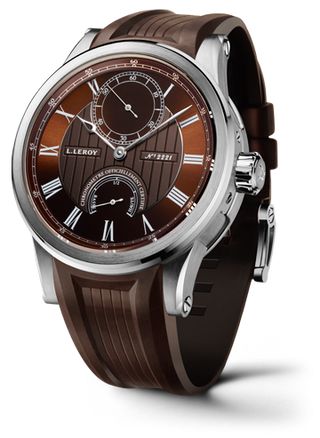 Leroy - LL200/4  Automatic Deck Chronometer White Gold Brown