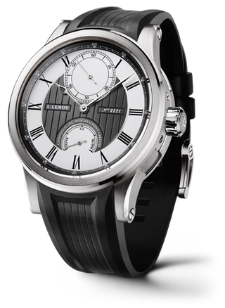 Leroy - LL200/7  Automatic Deck Chronometer White Gold Grey / Silver