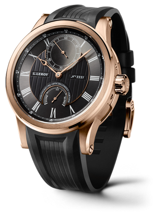 Leroy - LL201/5  Automatic Deck Chronometer Pink Gold Anthracite