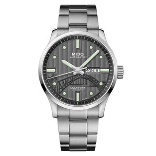 Mido - M005.430.11.061.81  Multifort Gent Stainless Steel / IBA