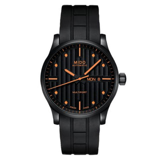 Mido - M005.430.37.051.80  Multifort Gent PVD / Black / Rubber