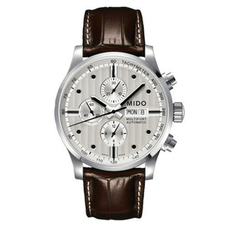 Mido - M005.614.16.031.00  Multifort Chronograph Stainless Steel / Silver