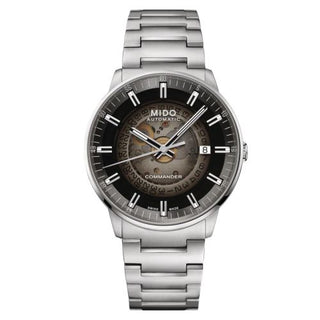 Mido - M021.407.11.411.00  Commander Gradient Stainless Steel / Bracelet