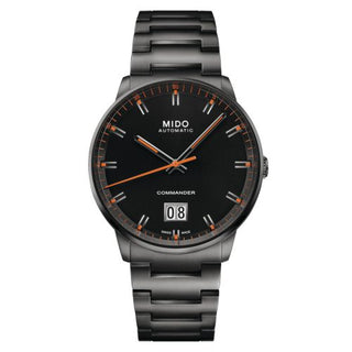 Mido - M021.626.33.051.00  Commander Big Date PVD / Black / Bracelet