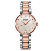 Mido Baroncelli Chronograph Moonphase Stainless Steel / Blue / Rubber (M022.207.22.116.10)