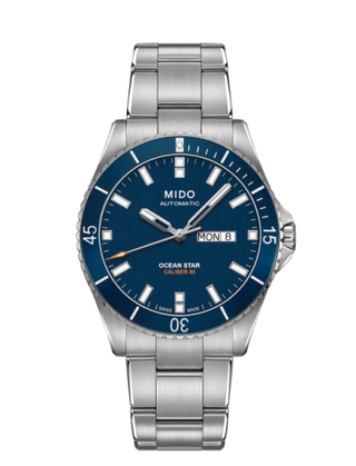 Mido - M026.430.11.041.00  Ocean Star 200 Stainless Steel / Blue / Bracelet