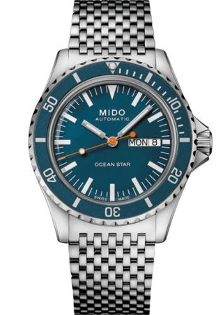 Mido - M026.830.11.041.00  Ocean Star Tribute Stainless Steel / Blue