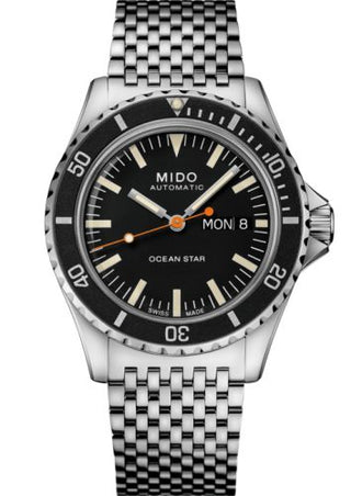 Mido - M026.830.11.051.00  Ocean Star Tribute Stainless Steel / Black