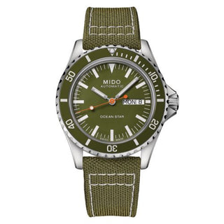 Mido - M026.830.18.091.00  Ocean Star Tribute Stainless Steel / Green