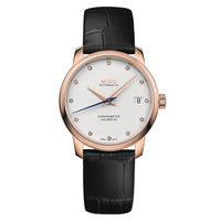 Mido Baroncelli Chronometer Lady Stainless Steel / Rose Gold / Ivory / Bracelet (M027.208.36.036.00)