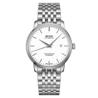 Mido Baroncelli Chronometer Stainless Steel / White (M027.408.11.011.00)