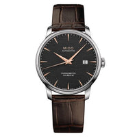 Mido Baroncelli Chronometer Stainless Steel / Black / Bracelet (M027.408.16.061.00)