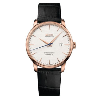 Mido - M027.408.36.031.00  Baroncelli Chronometer Rose Gold / Silver