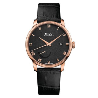 Mido - M027.428.36.053.00  Baroncelli Power Reserve Rose Gold / Black