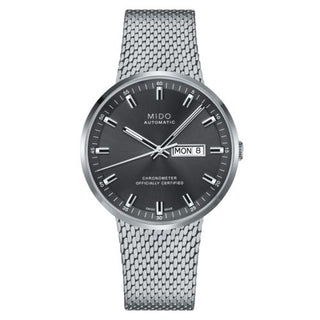 Mido - M031.631.11.061.00  Commander Icône Stainless Steel / Grey / Bracelet