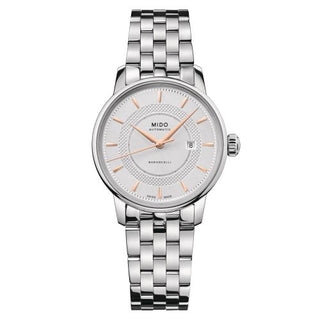 Mido - M037.207.11.031.01  Baroncelli Signature 30 Stainless Steel / Silver / Bracelet