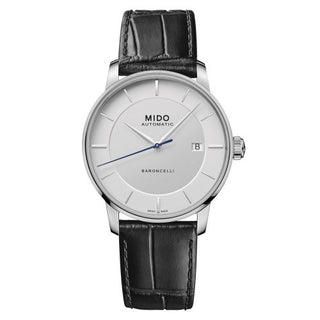 Mido - M037.407.16.031.00  Baroncelli Signature 39 Stainless Steel / Silver