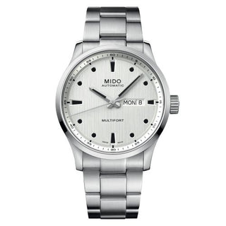 Mido - M038.430.11.031.00  Multifort M Stainless Steel / Silver / Bracelet