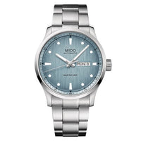 Mido 4810 Date Automatic Stainless Steel / Silver / Alligator (M038.430.11.041.00)