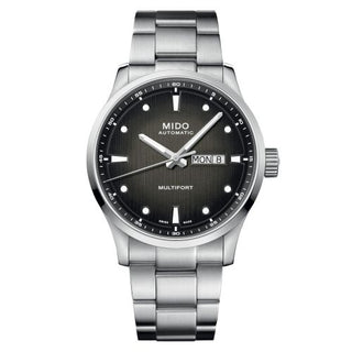 Mido - M038.430.11.051.00  Multifort M Stainless Steel / Grey / Bracelet