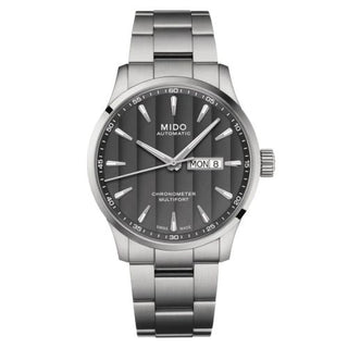 Mido - M038.431.11.061.00  Multifort Chronometer 1 Stainless Steel / Grey / Bracelet