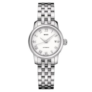 Mido - M039.007.11.013.00  Baroncelli Lady Twenty Five Stainless Steel / White / Bracelet