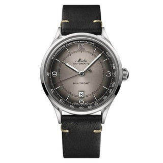 Mido - M040.407.16.060.00  Multifort Patrimony Stainless Steel / Anthracite