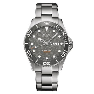 Mido - M042.430.11.081.00  Ocean Star 200C Stainless Steel / Grey / Bracelet