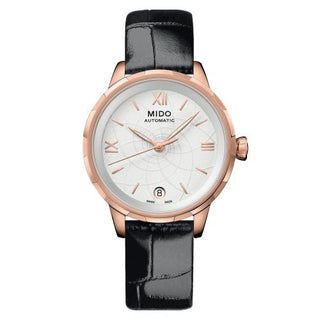 Mido - M043.207.36.018.00  Rainflower Origin Rose Gold / White