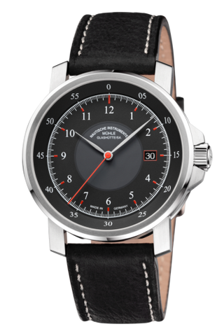 Mühle Glashütte - M1-25-53-LB  M 29 Classic Black / Strap