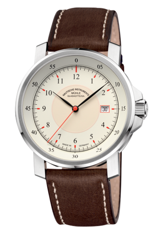 Mühle Glashütte - M1-25-57-LB  M 29 Classic Cream / Strap