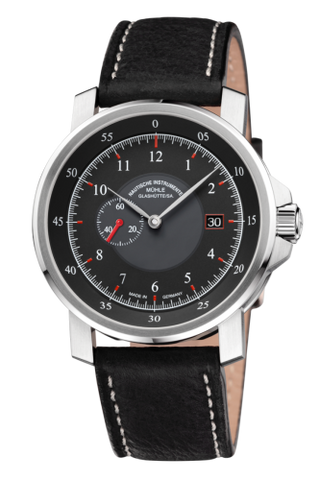 Mühle Glashütte - M1-25-63-LB  M 29 Classic Kleine Sekunde Black / Strap