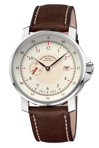 Mühle Glashütte - M1-25-67-LB  M 29 Classic Kleine Sekunde Cream / Strap