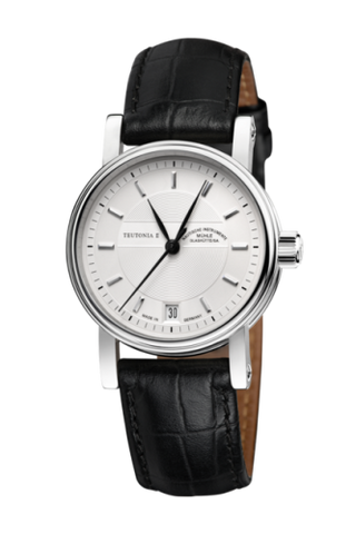 Mühle Glashütte - M1-30-25-LB  Teutonia II Medium Silver / Strap