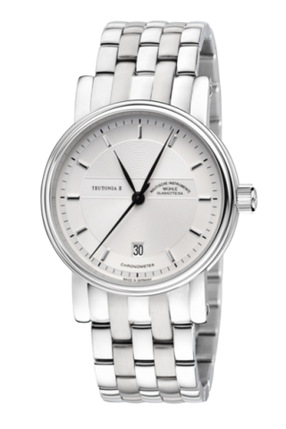 Mühle Glashütte - M1-30-45-MB  Teutonia II Chronometer Silver / Bracelet