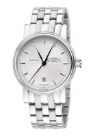 Mühle Glashütte Teutonia II Medium Silver / Strap (M1-30-45-MB)