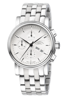 Mühle Glashütte Teutonia II Chronograph Silver / Strap (M1-30-95-MB)