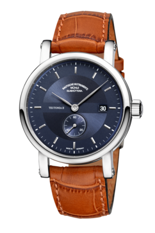 Mühle Glashütte - M1-33-42-LB  Teutonia II Kleine Sekunde Blue / Strap