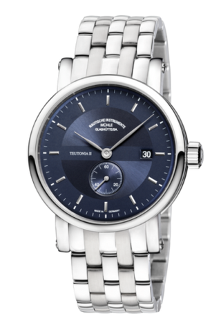 Mühle Glashütte - M1-33-42-MB  Teutonia II Kleine Sekunde Blue / Bracelet