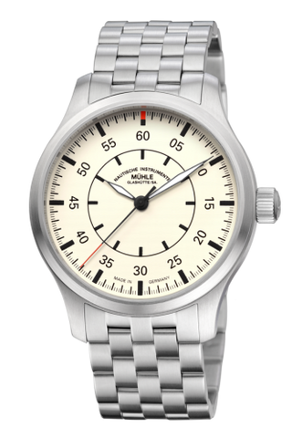 Mühle Glashütte - M1-37-37/4-MB  Terrasport I Beobachter Cream / Bracelet