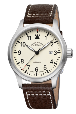 Mühle Glashütte - M1-37-37-LB  Terrasport I Cream / Strap