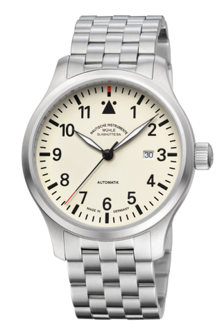 Mühle Glashütte - M1-37-37-MB  Terrasport I Cream / Bracelet