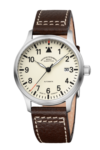 Mühle Glashütte - M1-37-47-LB  Terrasport II Cream / Strap