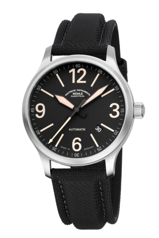 Mühle Glashütte - M1-40-14/1-NB  Terranaut III Trail Black / Strap