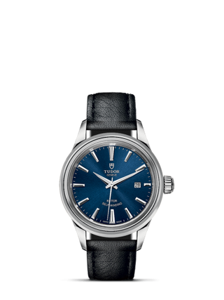 Tudor - 12100-0010  Style 28 Stainless Steel / Blue / Strap