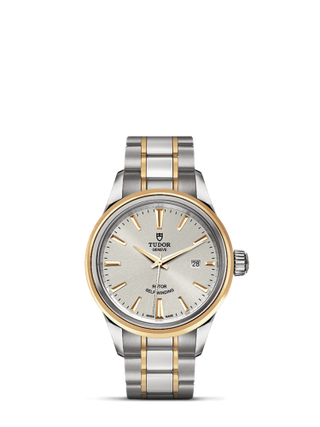 Tudor - 12103-0002  Style 28 Stainless Steel / Yellow Gold / Silver / Bracelet