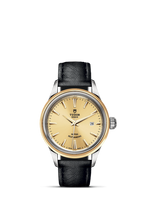 Tudor Style 28 Stainless Steel / Yellow Gold / Silver / Strap (12103-0007)