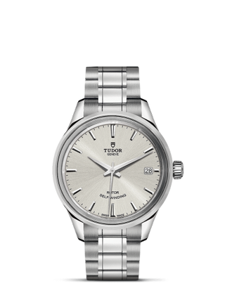 Tudor - 12300-0001  Style 34 Stainless Steel / Silver / Bracelet