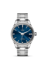 Tudor Style 28 Stainless Steel / Blue / Strap (12300-0012)