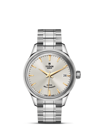 Tudor - 12300-0017  Style 34 Stainless Steel / Silver / Bracelet